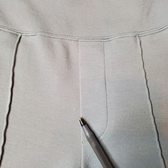 Athleta Women's Size 0 Eastbound Straight Pant Tencel Blend Green 988039 - Picture 9 of 10